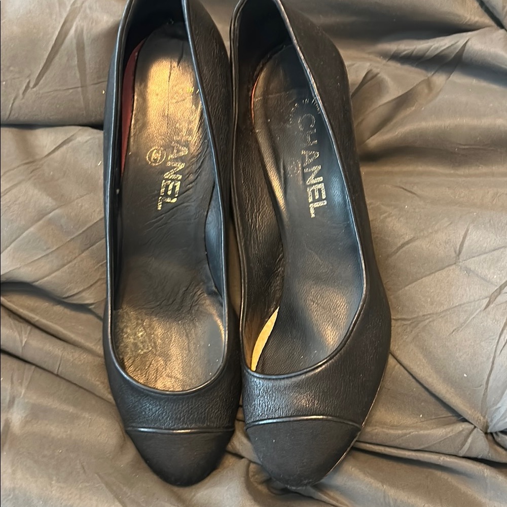 Chanel Black Heels Timeless Elegance